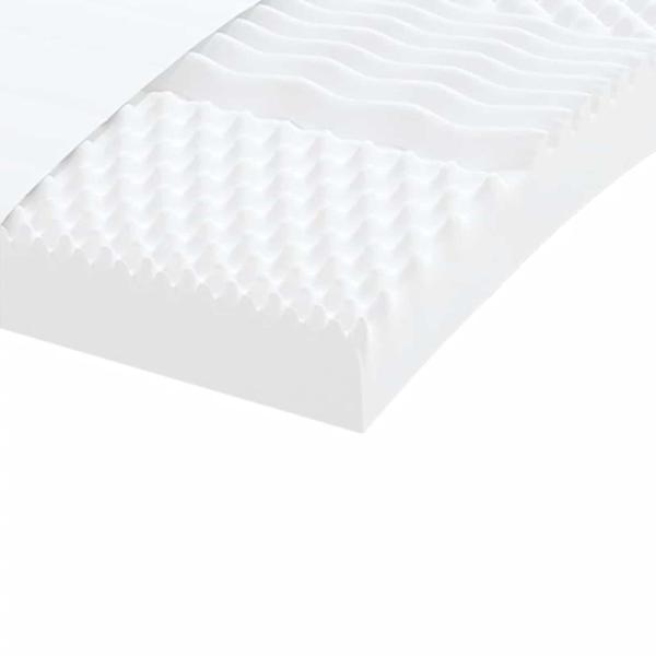 Schaumstoffmatratze 75 x 190 cm Weiß
