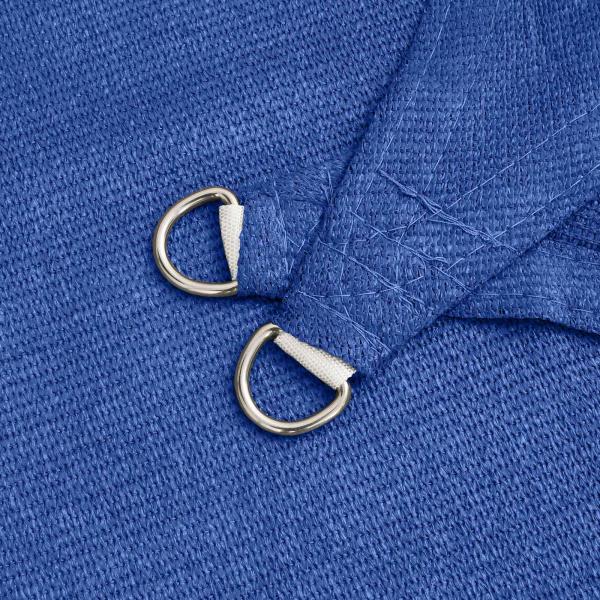 Sonnensegel 2 x 6 m HDPE Rechteckig Blau
