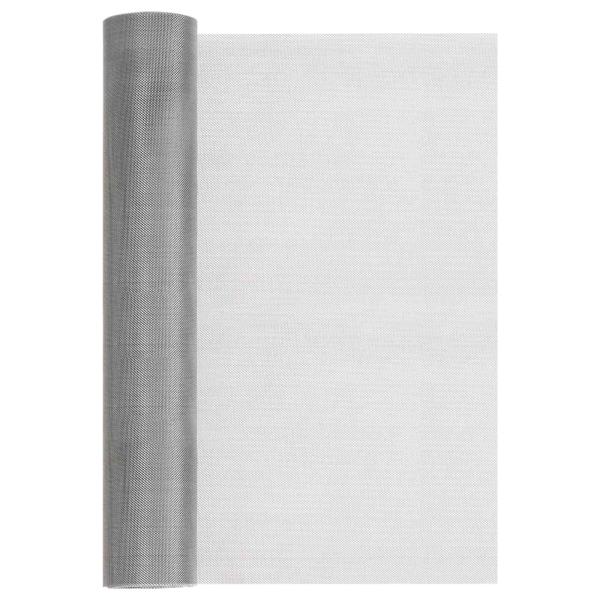 ARDEBO.de - Mesh Bildschirm 40 x 2000 cm 30 Mesh Edelstahl 201 Silber