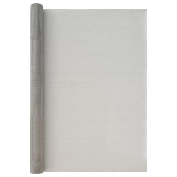 ARDEBO.de - Mesh Bildschirm 100 x 1000 cm 30 Mesh Edelstahl 201 Silber