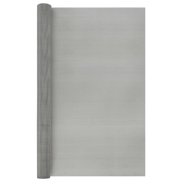 ARDEBO.de - Mesh Bildschirm 80 x 2000 cm 60 Mesh Edelstahl 201 Silber