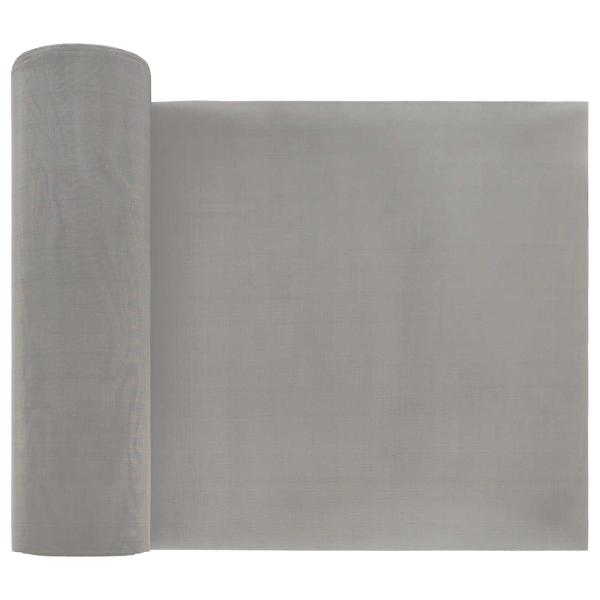 ARDEBO.de - Mesh Bildschirm 20 x 1000 cm 120 Mesh Edelstahl 201 Silber