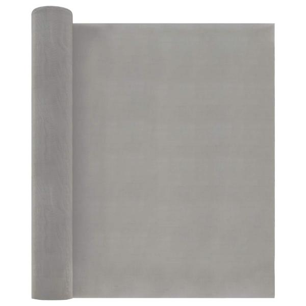 ARDEBO.de - Mesh Bildschirm 40 x 500 cm 120 Mesh Edelstahl 201 Silber