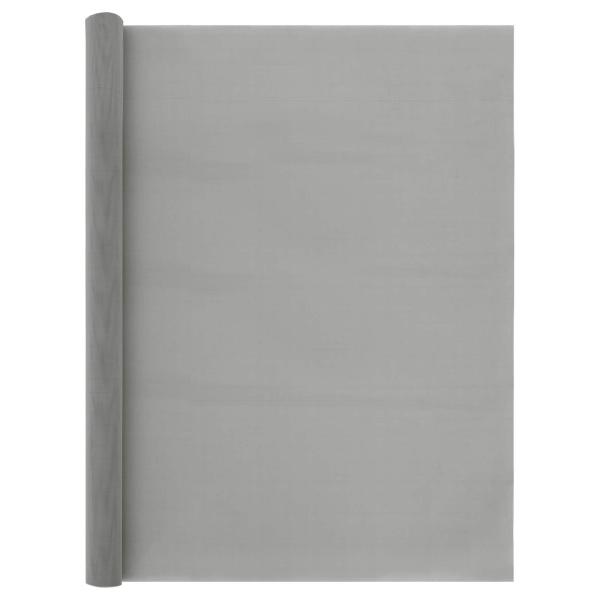 ARDEBO.de - Mesh Bildschirm 80 x 2000 cm 120 Mesh Edelstahl 201 Silber
