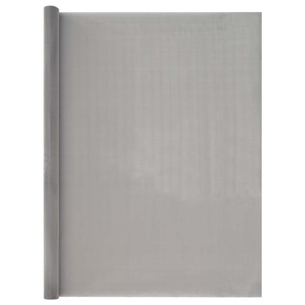 ARDEBO.de - Mesh Bildschirm 100 x 500 cm 120 Mesh Edelstahl 201 Silber