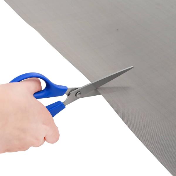 Mesh Bildschirm 120 x 500 cm 120 Mesh Edelstahl 201 Silber