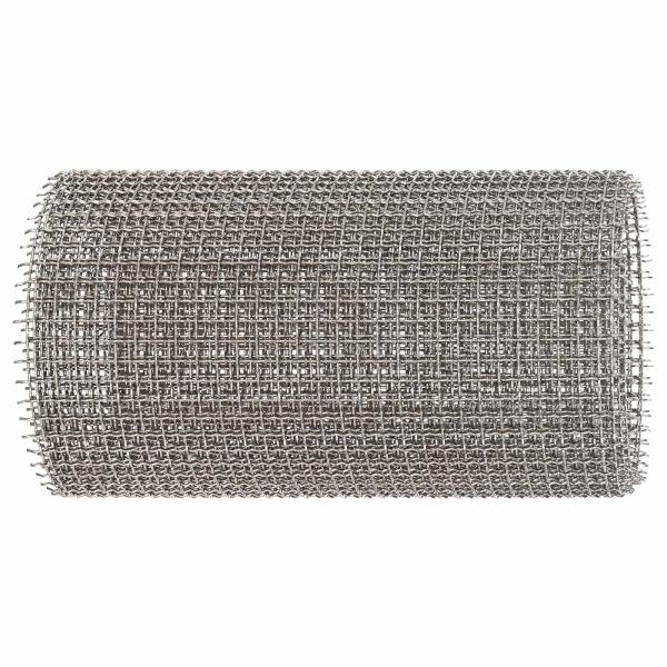 Mesh Bildschirm 20 x 200 cm 3 Mesh Edelstahl 201 Silber