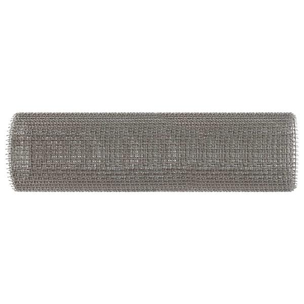 Mesh Bildschirm 40 x 1000 cm 3 Mesh Edelstahl 201 Silber