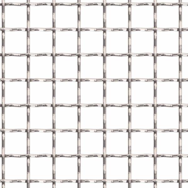 Mesh Bildschirm 120 x 500 cm 3 Mesh Edelstahl 201 Silber