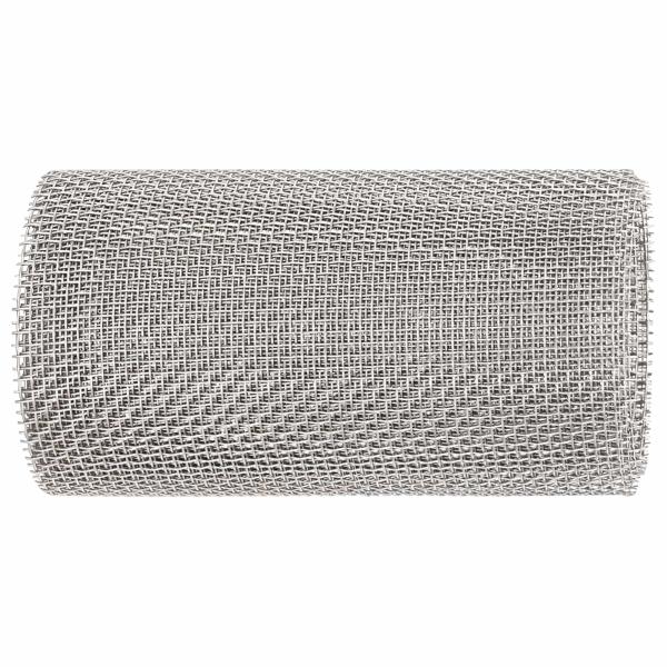 Mesh Bildschirm 20 x 500 cm 6 Mesh Edelstahl 201 Silber