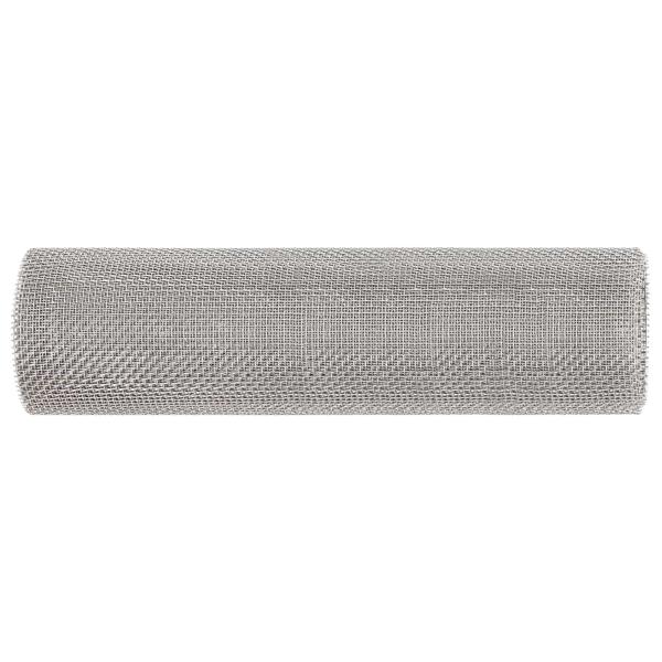 Mesh Bildschirm 6 Mesh 40 x 1000 cm Edelstahl 201 Silber