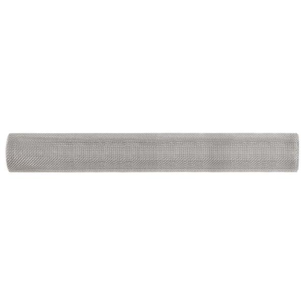 Mesh Bildschirm 80 x 200 cm 6 Mesh Edelstahl 201 Silber