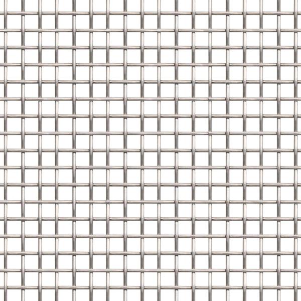 Mesh Bildschirm 60 x 1000 cm 8 Mesh Edelstahl 201 Silber