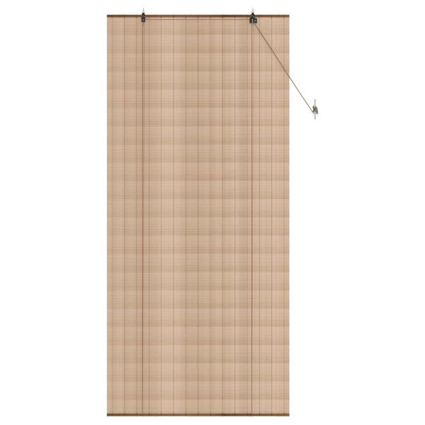 Rollo Braun 90 x 220 cm Bambus