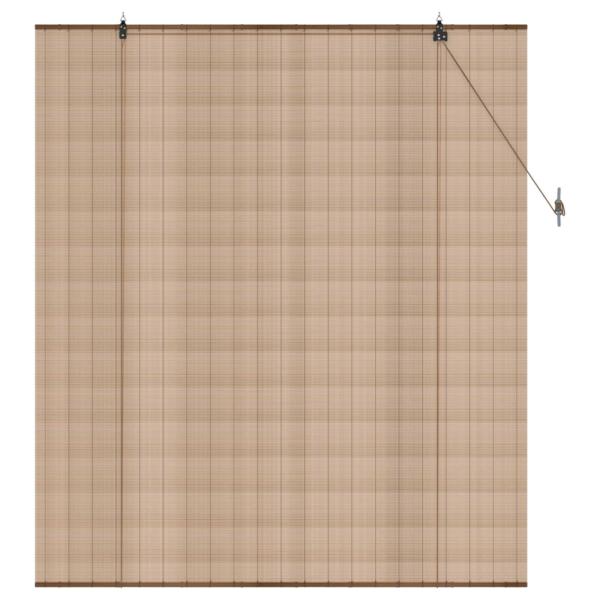 Rollo Braun 130 x 160 cm Bambus