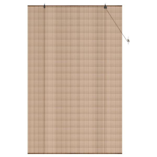 Rollo Braun 130 x 220 cm Bambus