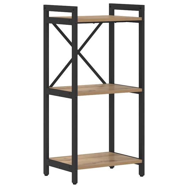 ARDEBO.de - Bücherregal 40 x 30 x 85 cm Holzwerkstoff Artisan-Eiche