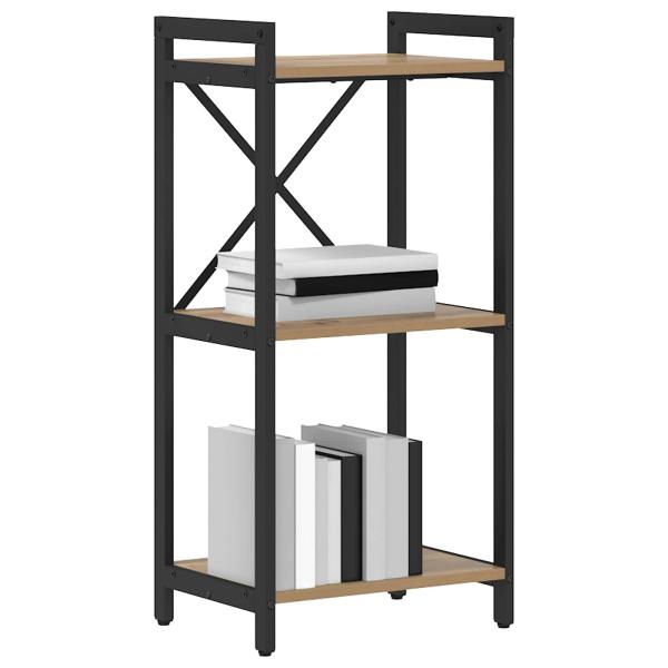 Bücherregal 40 x 30 x 85 cm Holzwerkstoff Artisan-Eiche