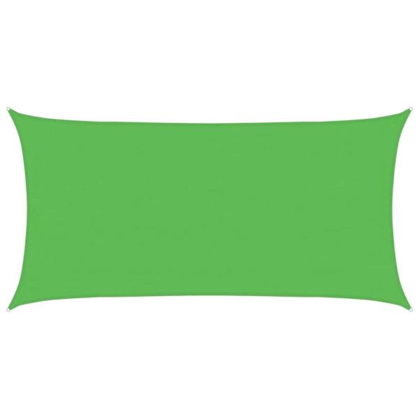 Sonnensegel 160 g/m² Hellgrün 4x7 m HDPE
