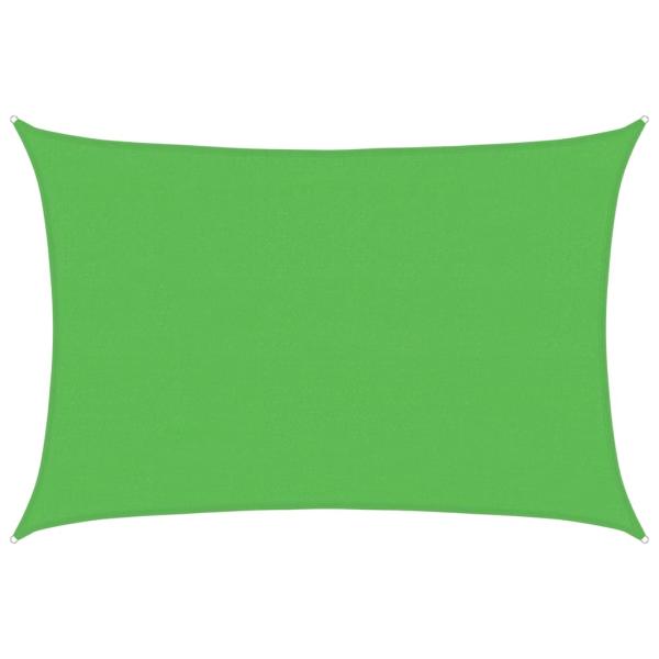 Sonnensegel 160 g/m² Hellgrün 4x5 m HDPE