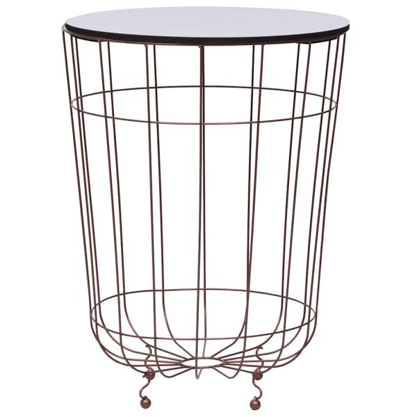 ARDEBO.de - Couchtisch Golden Ø 40 cm
