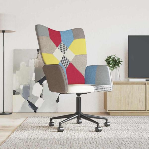 ARDEBO.de - Relaxsessel Patchwork Stoff