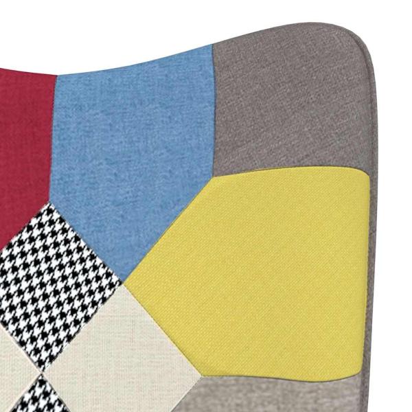Relaxsessel Patchwork Stoff