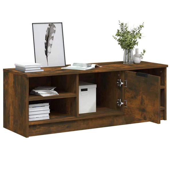 TV-Schrank Räuchereiche 102x35,5x36,5 cm Holzwerkstoff