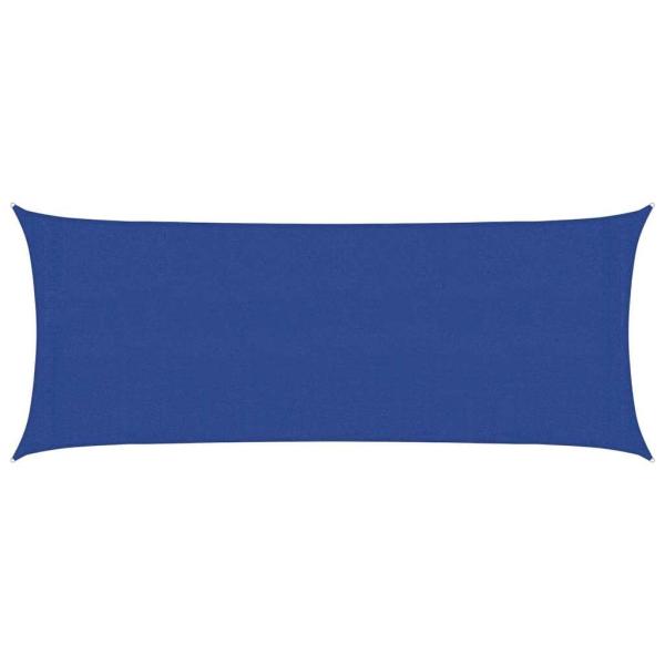 Sonnensegel 160 g/m² Blau 2x5 m HDPE