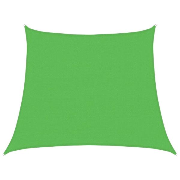 Sonnensegel 160 g/m² Hellgrün 3/4x3 m HDPE