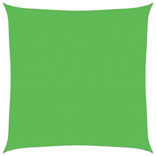 Sonnensegel 160 g/m² Hellgrün 7x7 m HDPE
