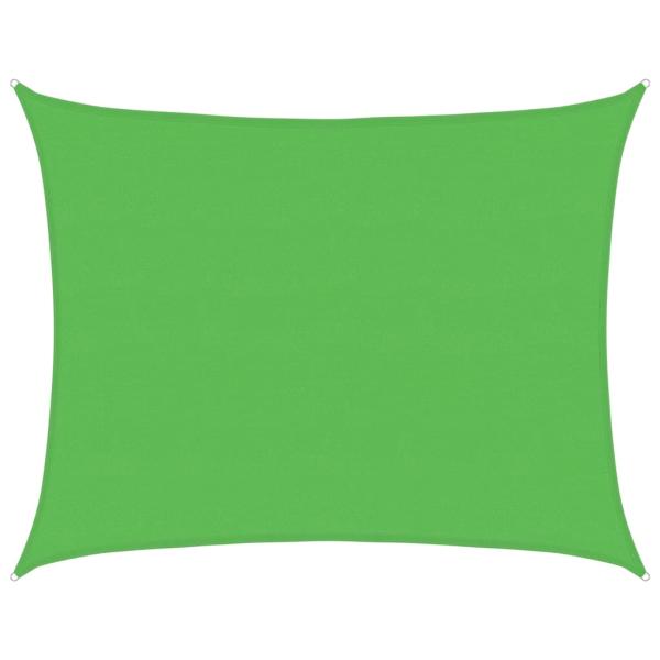 Sonnensegel 160 g/m² Hellgrün 6x8 m HDPE