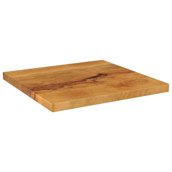 Tischplatte 60x60x3,8 cm Quadratisch Massivholz Mango