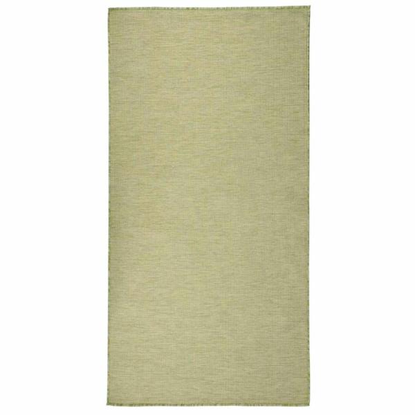 ARDEBO.de - Outdoor-Teppich Flachgewebe 100x200 cm Grün