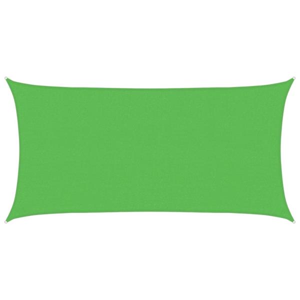 Sonnensegel 160 g/m² Hellgrün 2x4 m HDPE