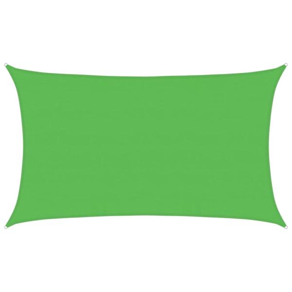 Sonnensegel 160 g/m² Hellgrün 5x8 m HDPE