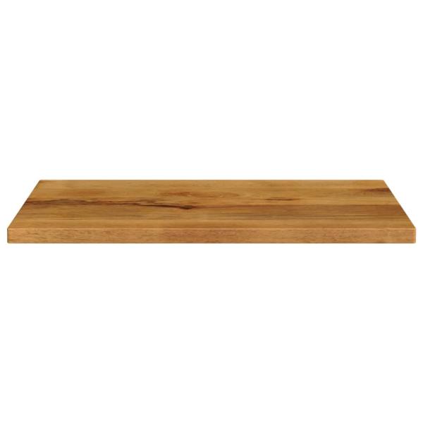 Tischplatte 80x50x2,5 cm Rechteckig Massivholz Mango