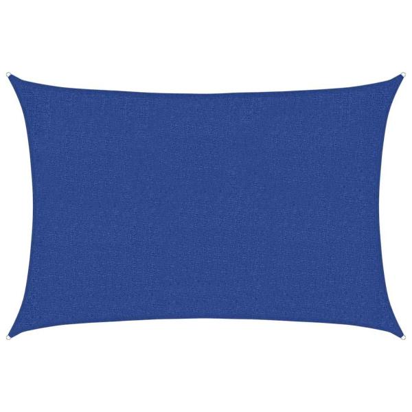 Sonnensegel 160 g/m² Blau 2x3 m HDPE