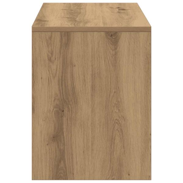 Schminkhocker Artisan-Eiche 70x35x45 cm Holzwerkstoff