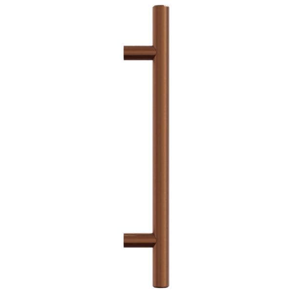 Möbelgriffe 10 Stk. Bronzen 128 mm Edelstahl