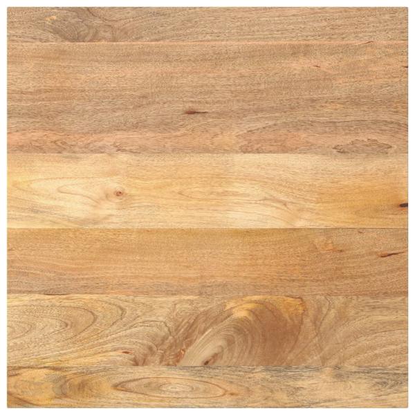 ARDEBO.de - Tischplatte 80x80x3,8 cm Quadratisch Massivholz Mango