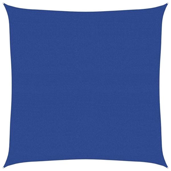 Sonnensegel 160 g/m² Quadratisch Blau 4x4 m HDPE