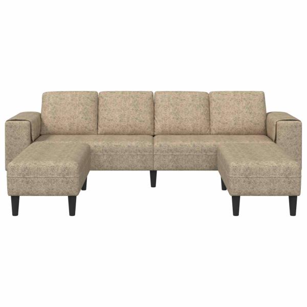 Wohnzimmer Couch 3 stk. Hellgrau