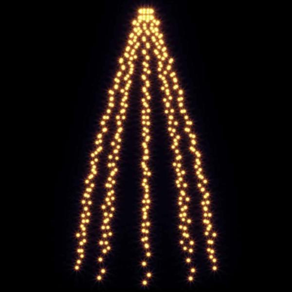 Weihnachtsbaum-Lichternetz mit 400 LEDs 400 cm