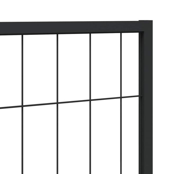 Tierkäfig ohne Tür Schwarz 300 x 100 x 70 cm Stahl