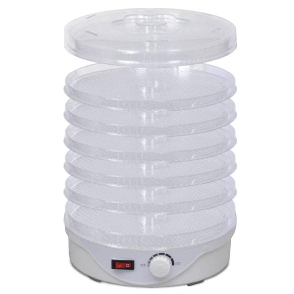 ARDEBO.de - Dörrgerät Rund 250 W 6 Ablagen