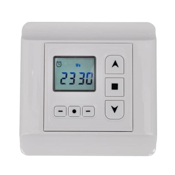 Kontroller für Drehmotor-Rollladen mit programmierbarem Timer
