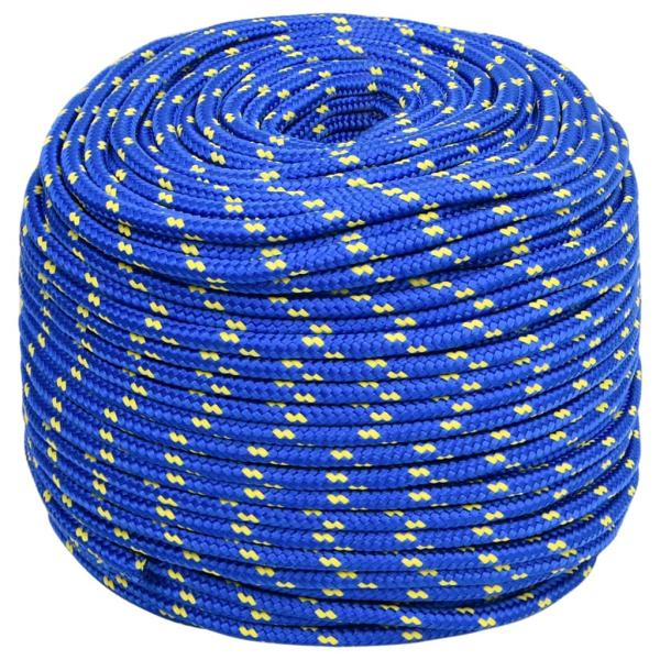 Bootsseil Blau 6 mm 25 m Polypropylen