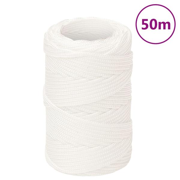 ARDEBO.de - Bootsseil Weiß 2 mm 50 m Polypropylen