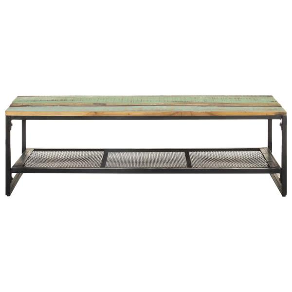 Couchtisch 110x60x35 cm Recyceltes Massivholz